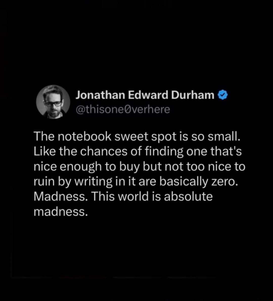 The Notebook Conundrum