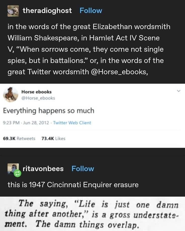 From Bad to Worse with a Side of Competent Clowns