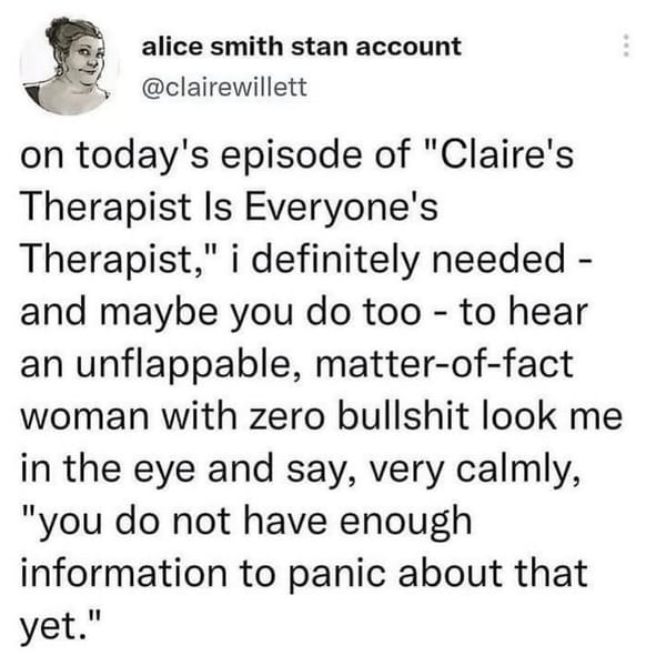 Time for Good Vibes, Please.